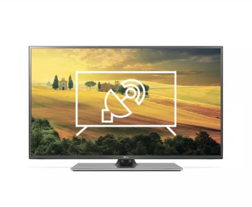 Search for channels on LG 32LF650V