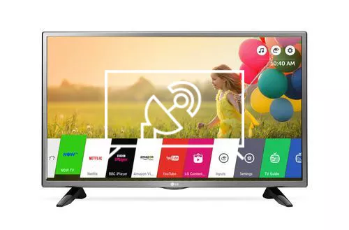 Search for channels on LG 32LH570U