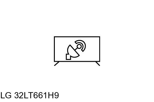 Buscar canales en LG 32LT661H9