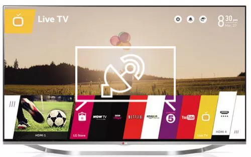 Search for channels on LG 42LB700V