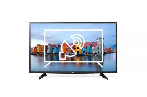 Search for channels on LG 43LH570A