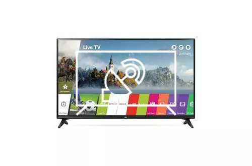 Search for channels on LG 43LJ5500