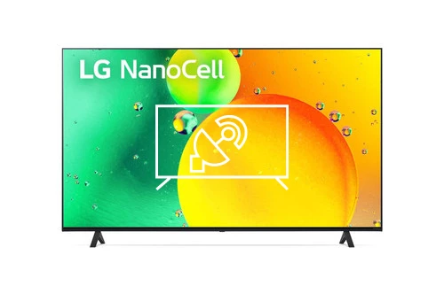 Search for channels on LG 43NANO753QC