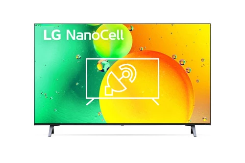 Search for channels on LG 43NANO756QC