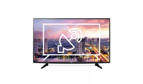 Search for channels on LG 43UH610T