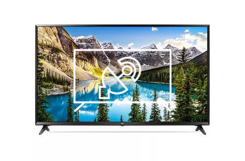 Search for channels on LG 43UJ6350