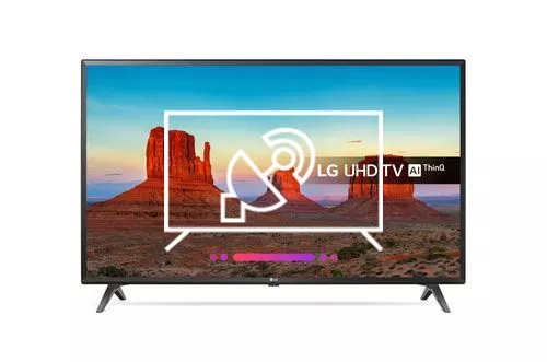Search for channels on LG 43UK6300PLB