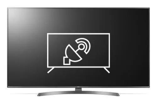 Search for channels on LG 43UK6750PLD