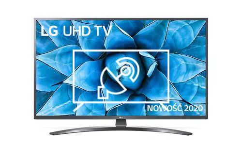 Search for channels on LG 43UN74003LB
