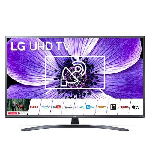 Search for channels on LG 43UN74006LB