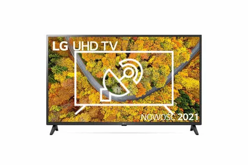 Search for channels on LG 43UP7500