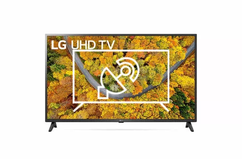Search for channels on LG 43UP75009LF