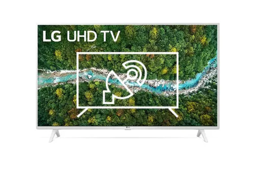 Search for channels on LG 43UP76903LE