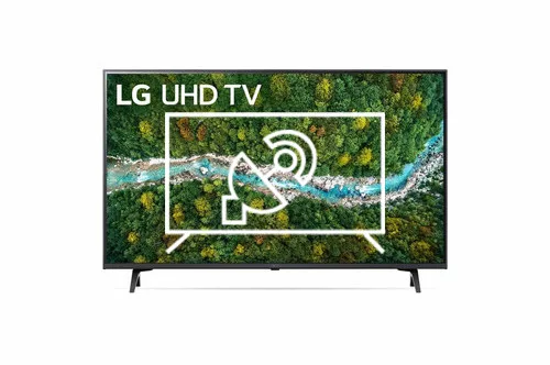 Search for channels on LG 43UP77003LB