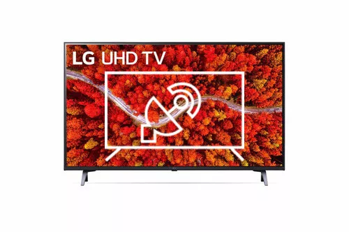 Search for channels on LG 43UP80009LA
