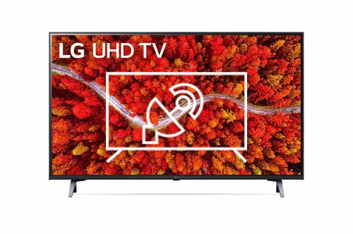 Search for channels on LG 43UP8000PUA