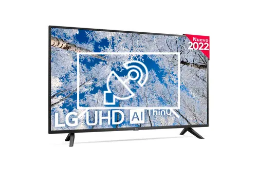 Search for channels on LG 43UQ70006LB