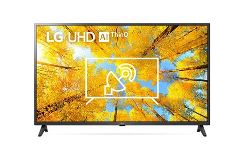 Search for channels on LG 43UQ75003LF