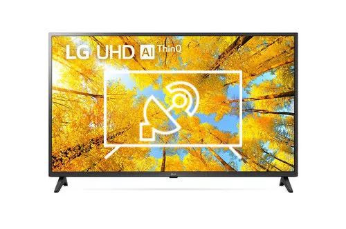 Search for channels on LG 43UQ75009LF