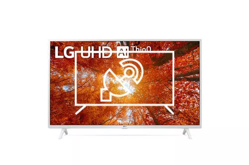 Search for channels on LG 43UQ76909LE