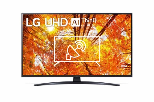 Search for channels on LG 43UQ91009