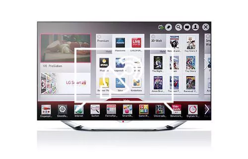 Search for channels on LG 47LA9609