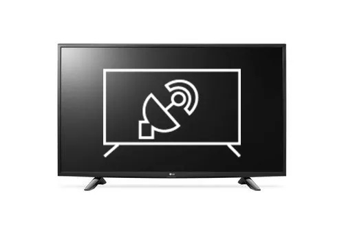 Search for channels on LG 49UH603V