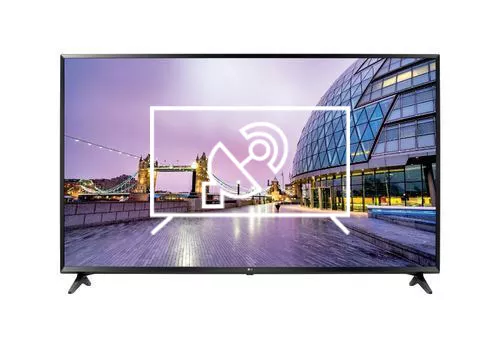 Search for channels on LG 49UJ630V