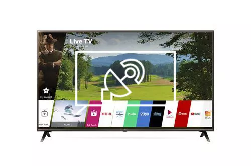 Search for channels on LG 49UK6300PUE