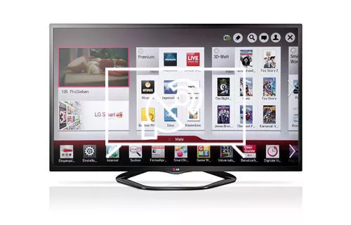 Search for channels on LG 50LN5758