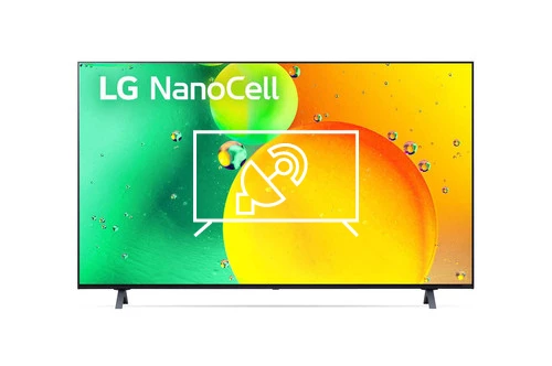 Search for channels on LG 50NANO75SQA