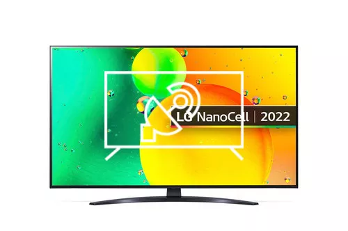 Search for channels on LG 50NANO766QA