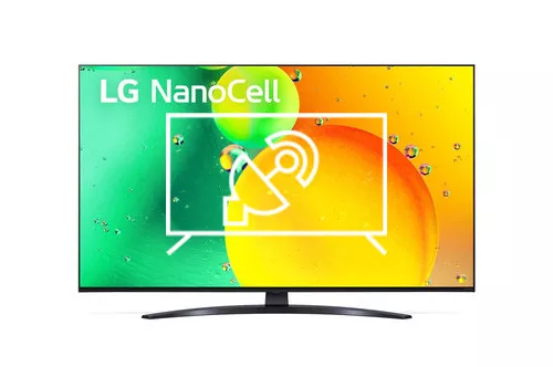Search for channels on LG 50NANO769QA