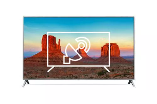 Search for channels on LG 50UK6500
