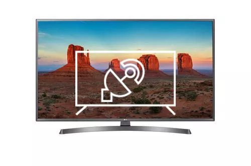 Search for channels on LG 50UK6750PLD
