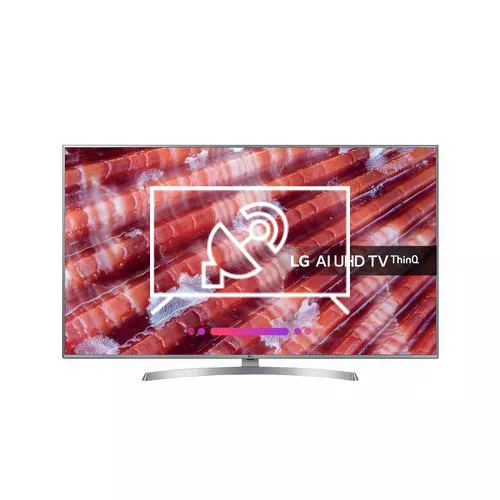 Search for channels on LG 50UK6950PLB