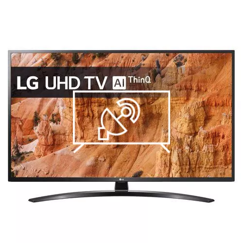 Search for channels on LG 50UM7450PLA