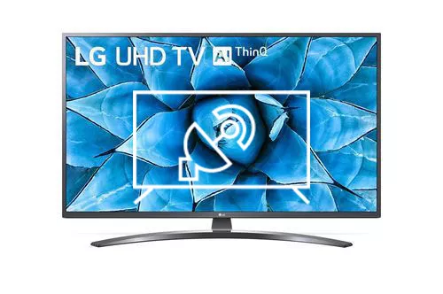 Search for channels on LG 50UN74003LB