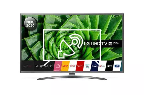 Search for channels on LG 50UN81006LB