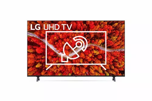 Search for channels on LG 50UP80003LA