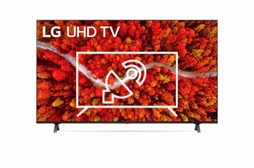 Search for channels on LG 50UP8000PUA