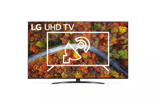 Search for channels on LG 50UP81009LA