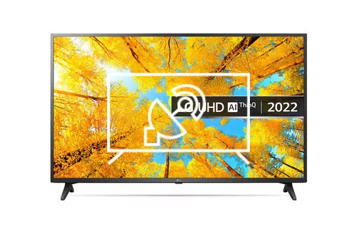 Search for channels on LG 50UQ75006LF