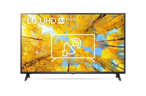 Search for channels on LG 50UQ75009LF