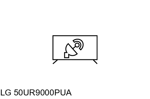 Search for channels on LG 50UR9000PUA