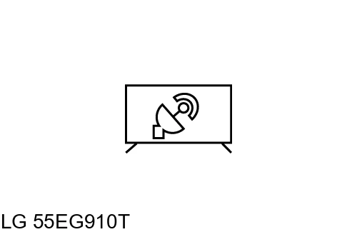 Search for channels on LG 55EG910T