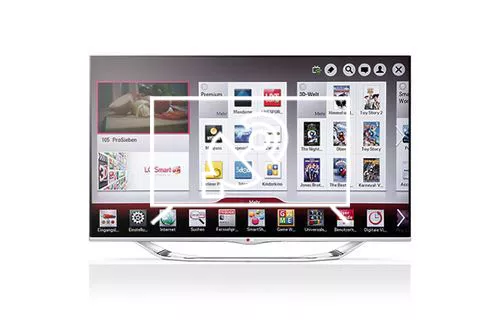 Search for channels on LG 55LA7408