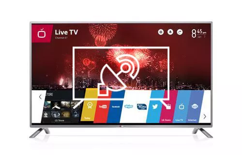 Search for channels on LG 55LB652V
