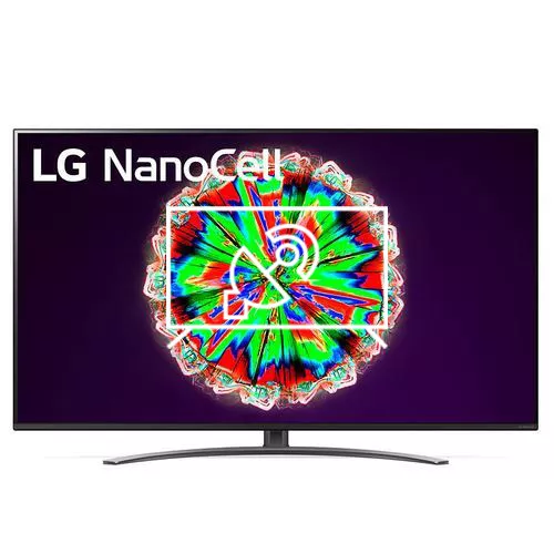Search for channels on LG 55NANO816NA