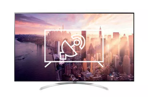 Search for channels on LG 55SJ850V